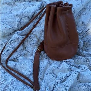 Vintage Coach crossbody/backpack Bucket bag
